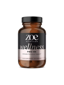 Zoe Nutrition PMS-B6 v embalaži vsebuje 60 kapsul