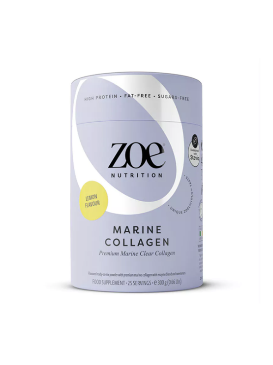 Zoe Nutrition premium marine kolagen lemon v embalaži 300g